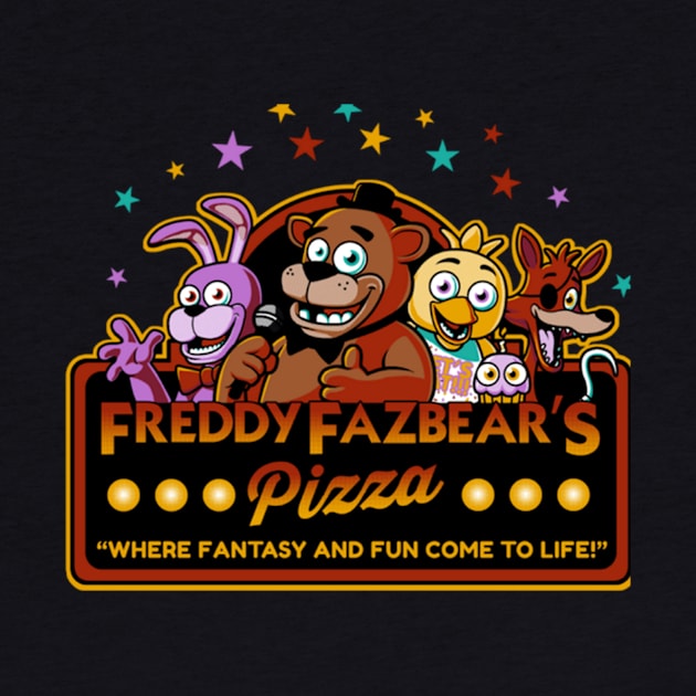 Freddy Fazbear's Pizzeria by MokeyDesign